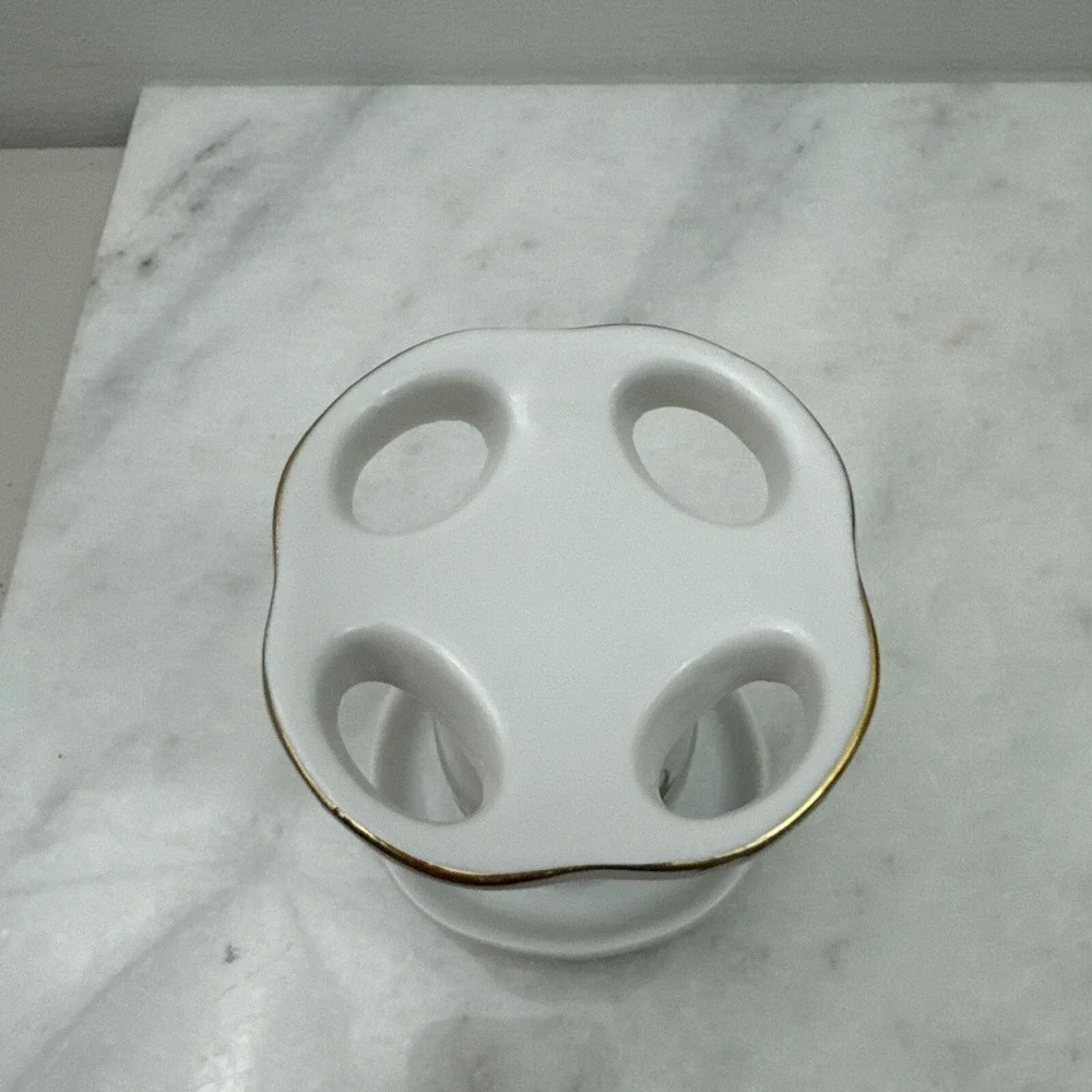 Vintage Porcelain Toothbrush Holder Japan